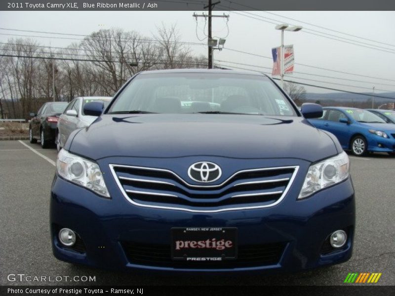 Blue Ribbon Metallic / Ash 2011 Toyota Camry XLE