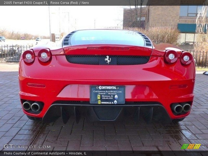 Rosso Corsa (Red) / Nero 2005 Ferrari F430 Coupe F1