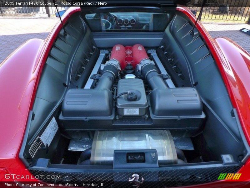 Rosso Corsa (Red) / Nero 2005 Ferrari F430 Coupe F1