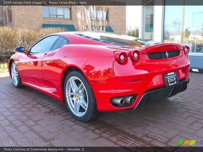 Rosso Corsa (Red) / Nero 2005 Ferrari F430 Coupe F1