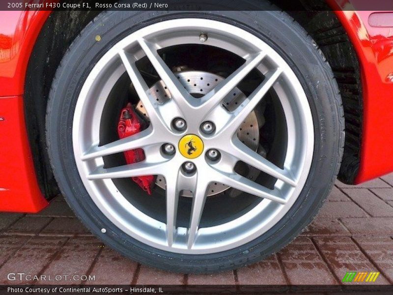 Rosso Corsa (Red) / Nero 2005 Ferrari F430 Coupe F1