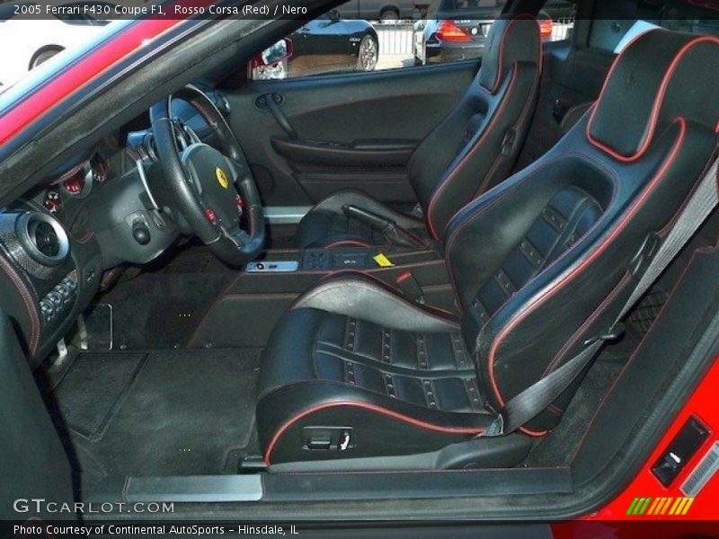 Rosso Corsa (Red) / Nero 2005 Ferrari F430 Coupe F1