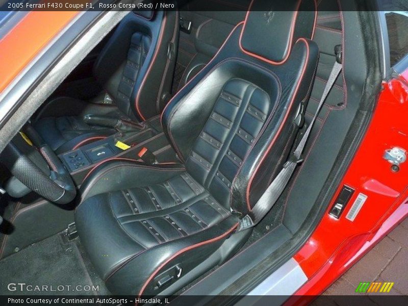 Rosso Corsa (Red) / Nero 2005 Ferrari F430 Coupe F1