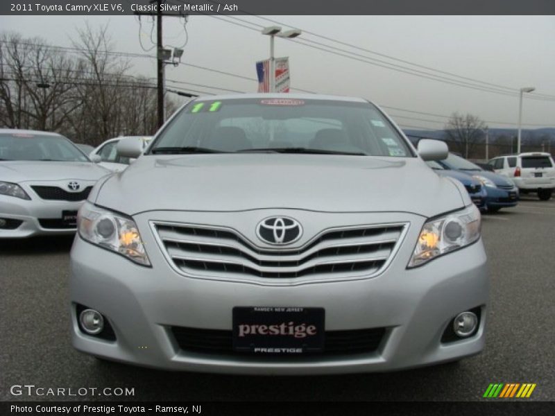 Classic Silver Metallic / Ash 2011 Toyota Camry XLE V6