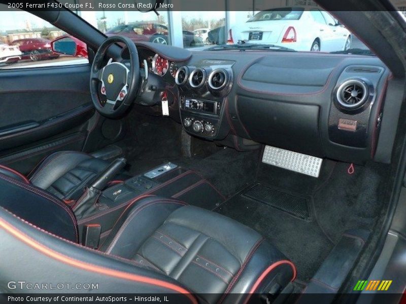 Rosso Corsa (Red) / Nero 2005 Ferrari F430 Coupe F1