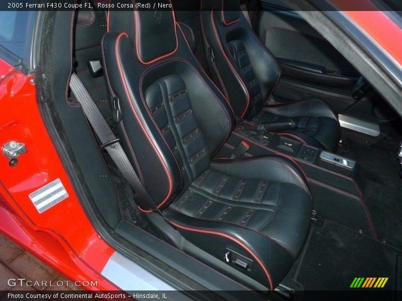 Rosso Corsa (Red) / Nero 2005 Ferrari F430 Coupe F1