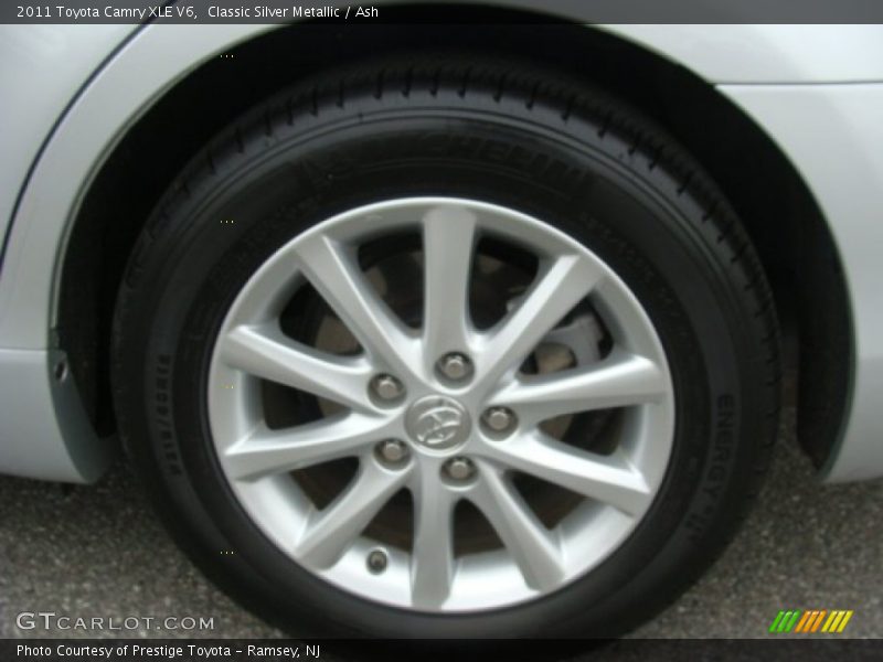Classic Silver Metallic / Ash 2011 Toyota Camry XLE V6