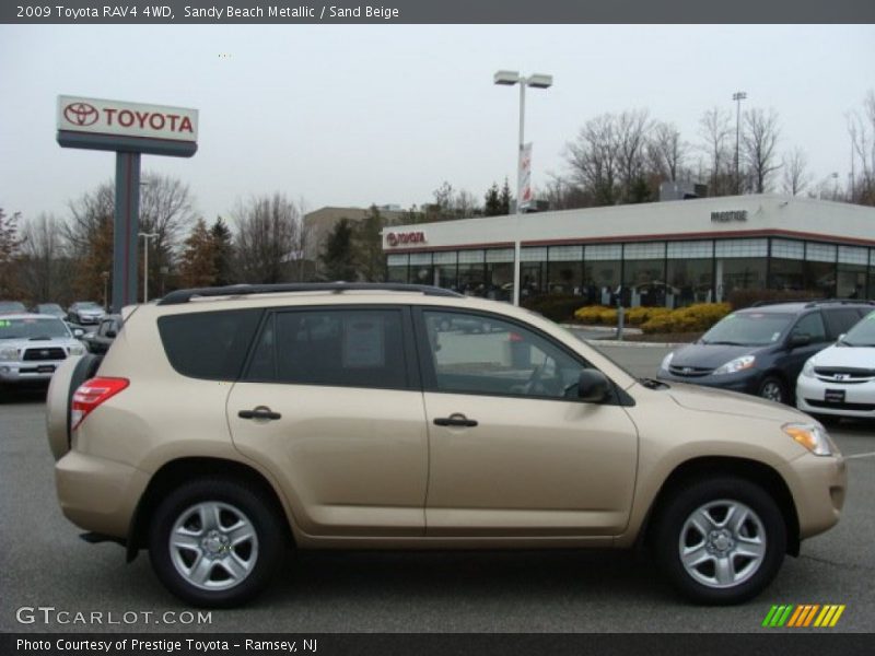 Sandy Beach Metallic / Sand Beige 2009 Toyota RAV4 4WD