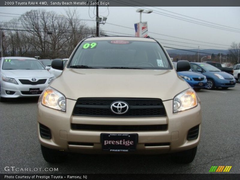 Sandy Beach Metallic / Sand Beige 2009 Toyota RAV4 4WD