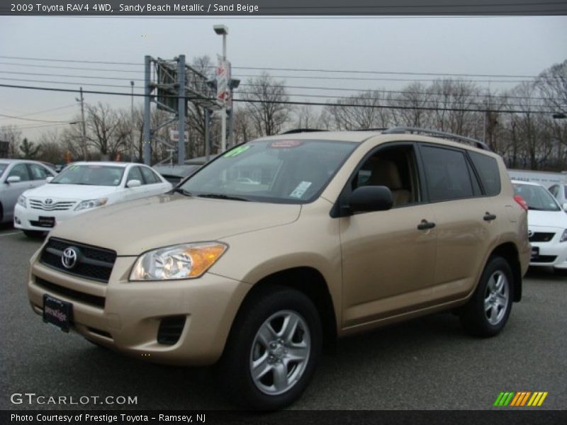 Sandy Beach Metallic / Sand Beige 2009 Toyota RAV4 4WD