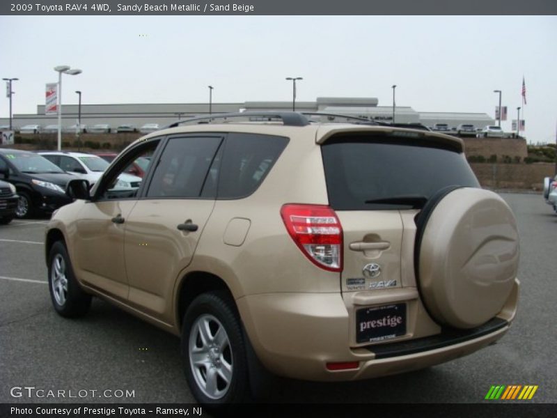 Sandy Beach Metallic / Sand Beige 2009 Toyota RAV4 4WD