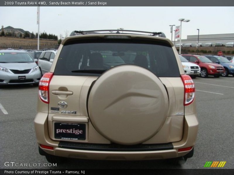 Sandy Beach Metallic / Sand Beige 2009 Toyota RAV4 4WD