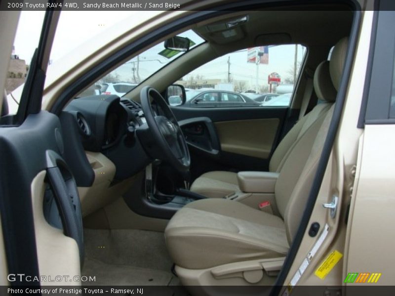 Sandy Beach Metallic / Sand Beige 2009 Toyota RAV4 4WD