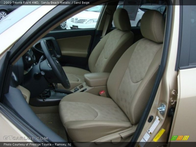 Sandy Beach Metallic / Sand Beige 2009 Toyota RAV4 4WD