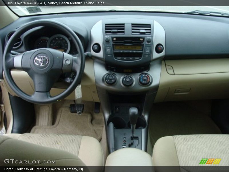 Sandy Beach Metallic / Sand Beige 2009 Toyota RAV4 4WD
