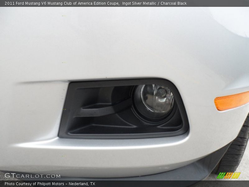 Ingot Silver Metallic / Charcoal Black 2011 Ford Mustang V6 Mustang Club of America Edition Coupe