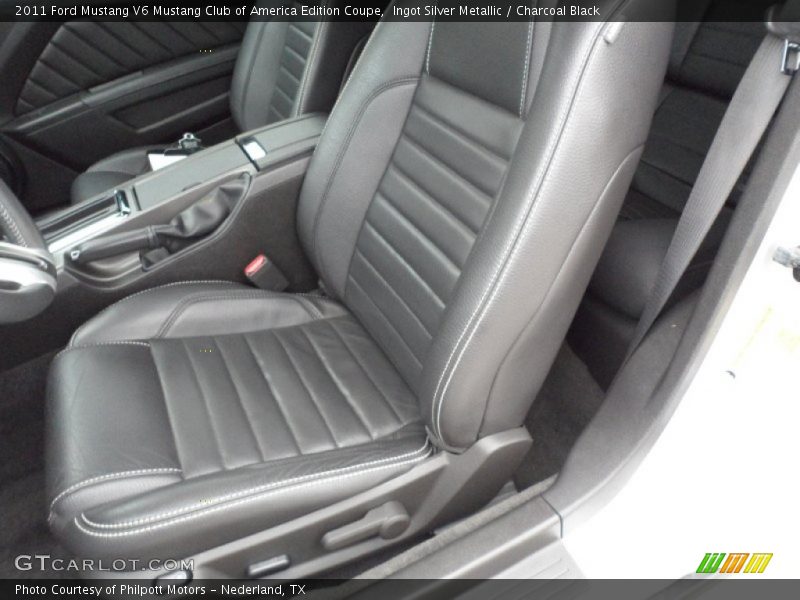 Ingot Silver Metallic / Charcoal Black 2011 Ford Mustang V6 Mustang Club of America Edition Coupe