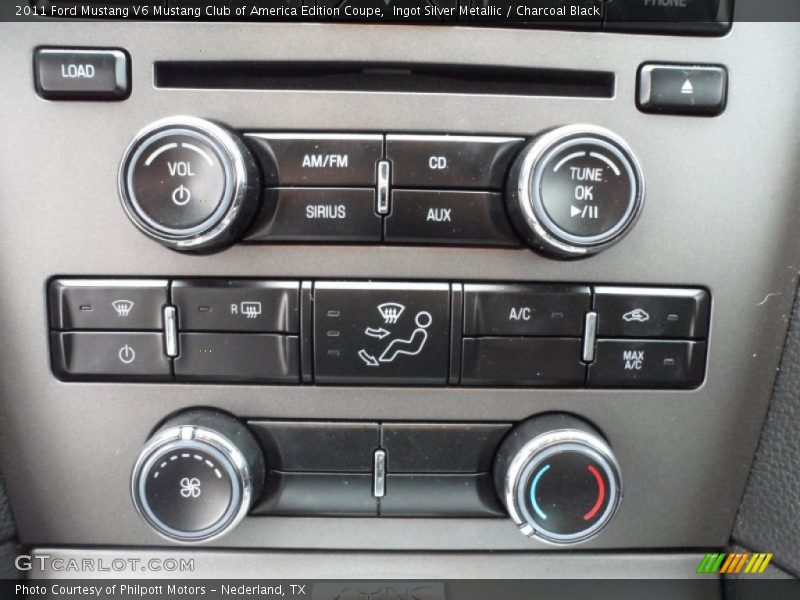 Ingot Silver Metallic / Charcoal Black 2011 Ford Mustang V6 Mustang Club of America Edition Coupe