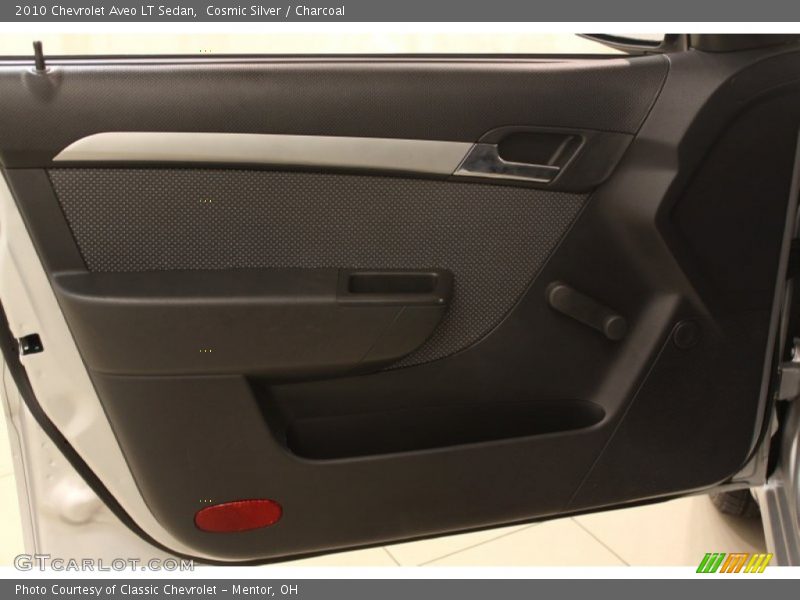 Cosmic Silver / Charcoal 2010 Chevrolet Aveo LT Sedan