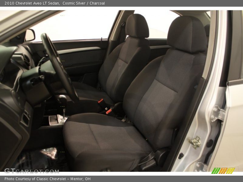 Cosmic Silver / Charcoal 2010 Chevrolet Aveo LT Sedan