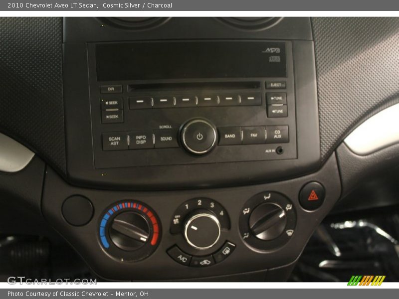 Cosmic Silver / Charcoal 2010 Chevrolet Aveo LT Sedan
