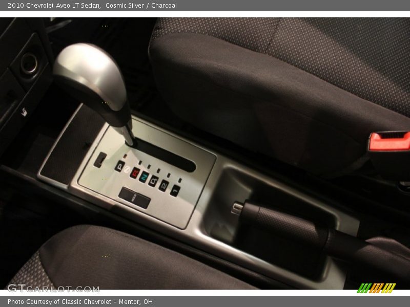 Cosmic Silver / Charcoal 2010 Chevrolet Aveo LT Sedan