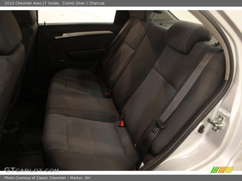 Cosmic Silver / Charcoal 2010 Chevrolet Aveo LT Sedan