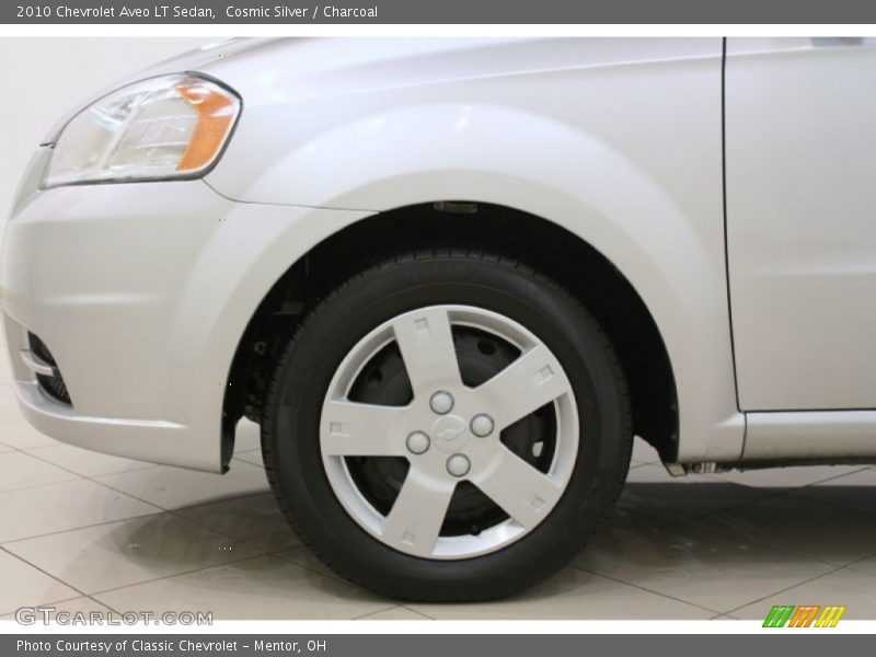 Cosmic Silver / Charcoal 2010 Chevrolet Aveo LT Sedan