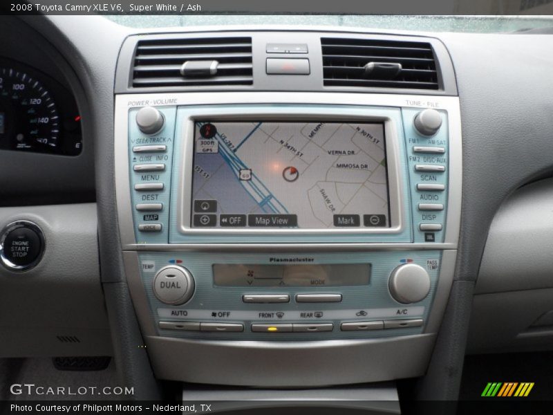 Super White / Ash 2008 Toyota Camry XLE V6