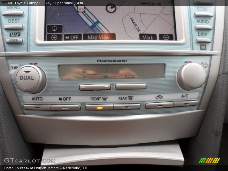 Super White / Ash 2008 Toyota Camry XLE V6