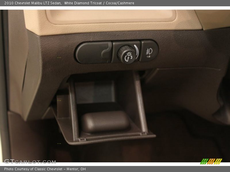 White Diamond Tricoat / Cocoa/Cashmere 2010 Chevrolet Malibu LTZ Sedan