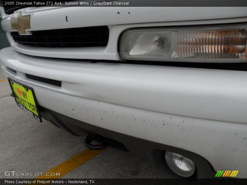 Summit White / Gray/Dark Charcoal 2005 Chevrolet Tahoe Z71 4x4