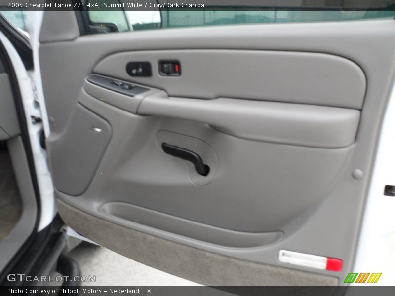 Summit White / Gray/Dark Charcoal 2005 Chevrolet Tahoe Z71 4x4