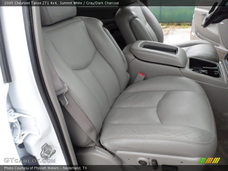 Summit White / Gray/Dark Charcoal 2005 Chevrolet Tahoe Z71 4x4