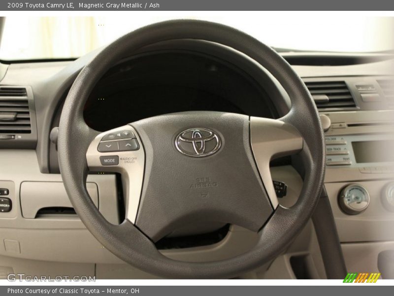 Magnetic Gray Metallic / Ash 2009 Toyota Camry LE