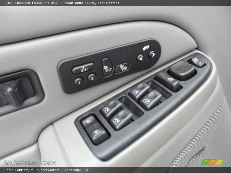 Summit White / Gray/Dark Charcoal 2005 Chevrolet Tahoe Z71 4x4
