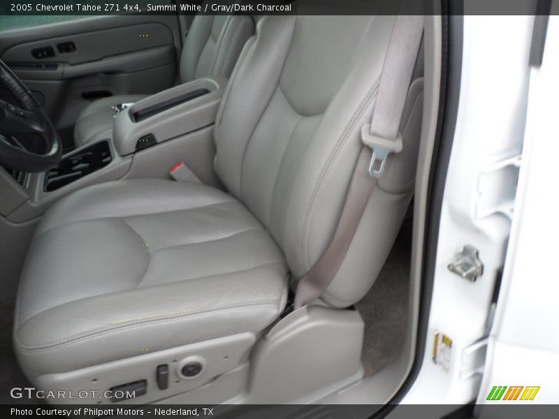 Summit White / Gray/Dark Charcoal 2005 Chevrolet Tahoe Z71 4x4