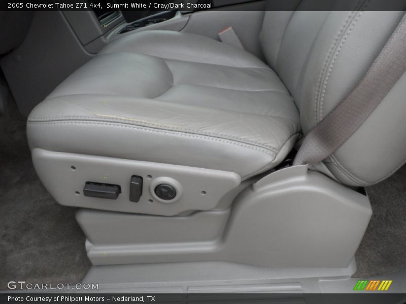 Summit White / Gray/Dark Charcoal 2005 Chevrolet Tahoe Z71 4x4