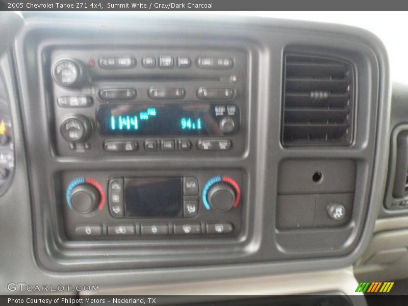 Summit White / Gray/Dark Charcoal 2005 Chevrolet Tahoe Z71 4x4
