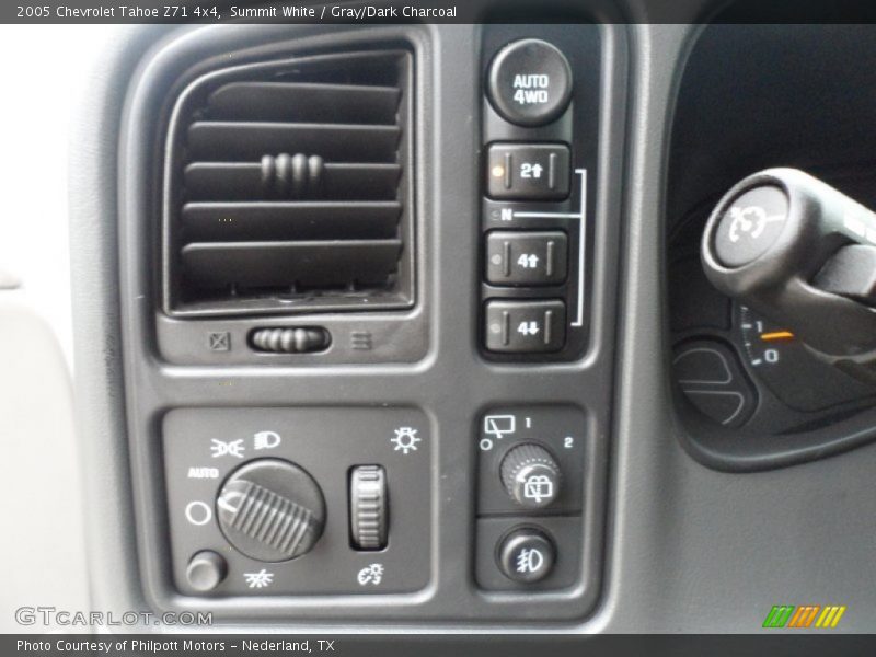 Summit White / Gray/Dark Charcoal 2005 Chevrolet Tahoe Z71 4x4