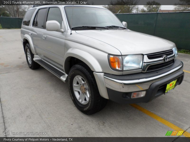 Millennium Silver Metallic / Gray 2001 Toyota 4Runner SR5