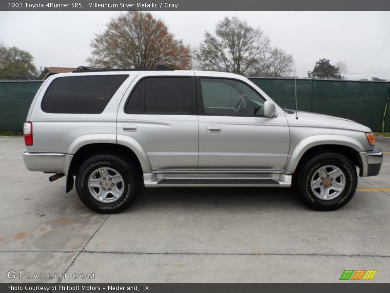 Millennium Silver Metallic / Gray 2001 Toyota 4Runner SR5