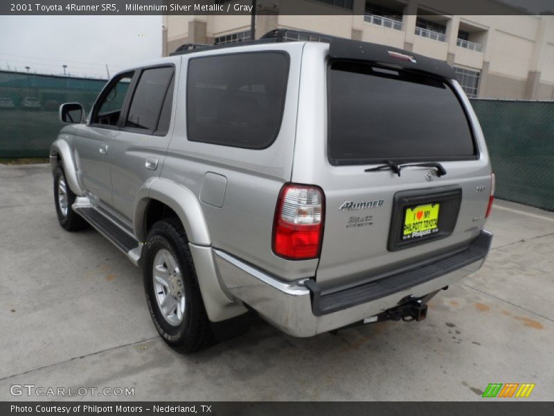 Millennium Silver Metallic / Gray 2001 Toyota 4Runner SR5