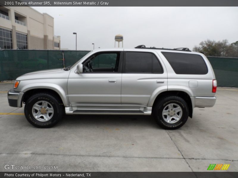 Millennium Silver Metallic / Gray 2001 Toyota 4Runner SR5