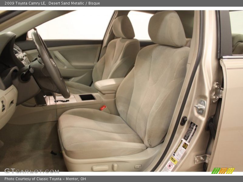 Desert Sand Metallic / Bisque 2009 Toyota Camry LE