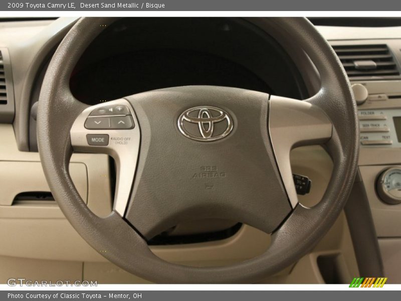 Desert Sand Metallic / Bisque 2009 Toyota Camry LE