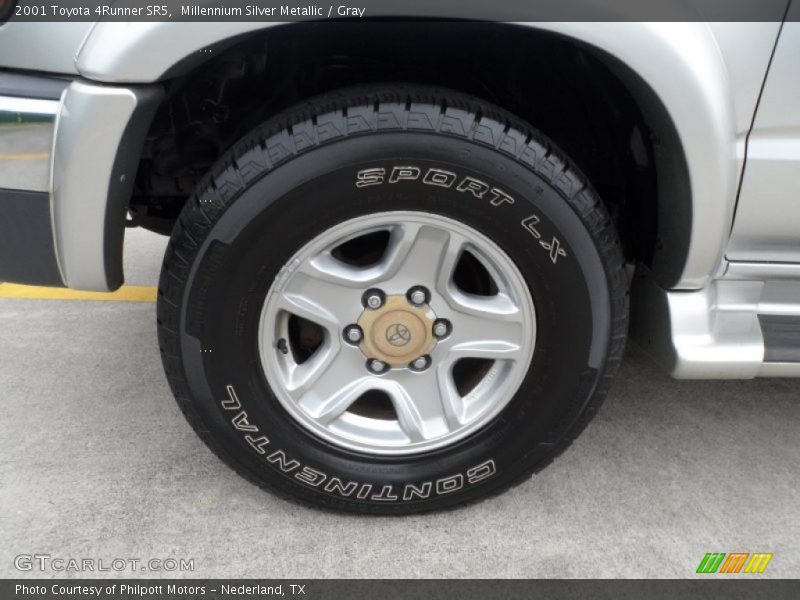 Millennium Silver Metallic / Gray 2001 Toyota 4Runner SR5
