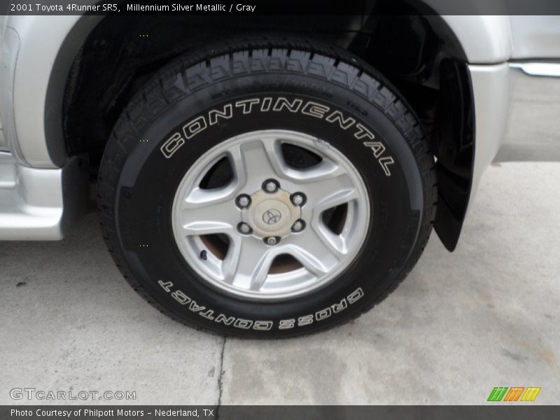 Millennium Silver Metallic / Gray 2001 Toyota 4Runner SR5