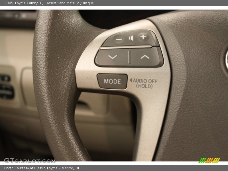 Desert Sand Metallic / Bisque 2009 Toyota Camry LE