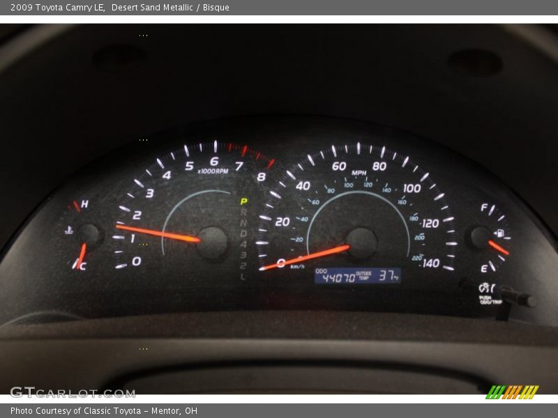  2009 Camry LE LE Gauges